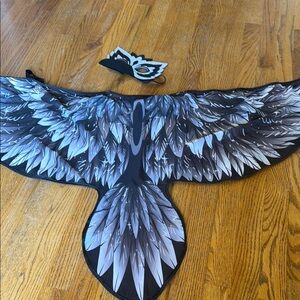 Black bird kids Costume with Mask